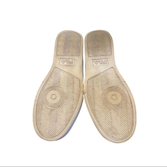 Fila Women's Vulc 13 Color Pop White Gold Hi Top Sneakers 8 - Picture 6 of 6